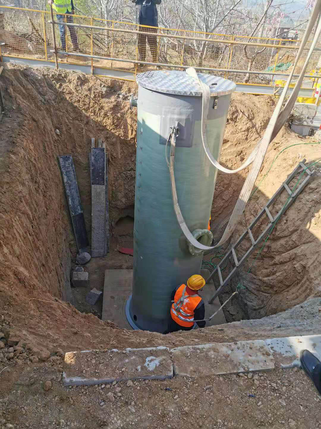 潍坊济南市农村一体化预制泵站案例